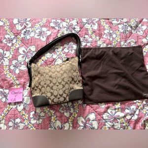 Preloved Coach shoulder bag (small)